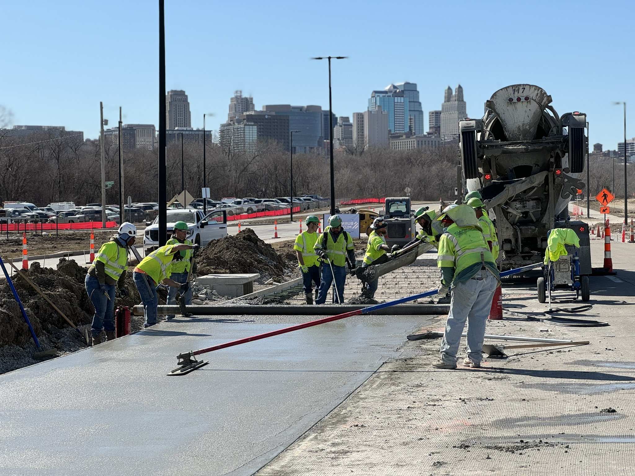 Video Paving The Way At The KC Current Stadium Clarkson Construction Video paving the way at the kc current stadium clarkson construction